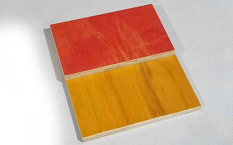 廣西黃面建筑模板和紅面建筑模板的區別